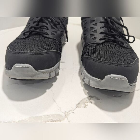 Reebok Sublite Cushion Work RB4041 Men Work safety Black 15 Wide sneakers shoe - Picture 5 of 11